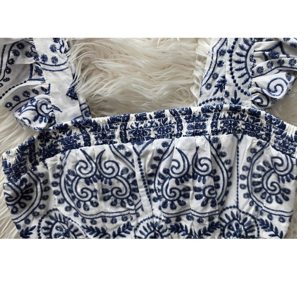 AQUA Girls' Embroidered Dress, Little Kid, Big Kid - Exclusive M 9/10 - Picture 7 of 9